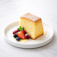 Yellow Angel Food Cake
