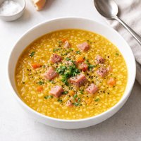Yellow Split Pea Soup with Ham