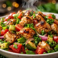 Yemeni Style Chicken Salad