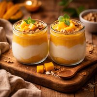 Yoghurt and Mango Mousse