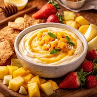 Yoghurt Mango Fruit Dip