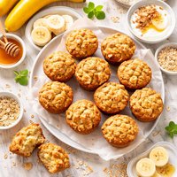 Yogurt Banana Muffins