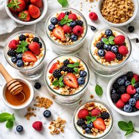 Yogurt Berry Parfaits