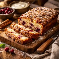 Yogurt Cranberry Coffeecake