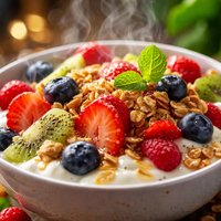Yogurt Granola Fruit Salad
