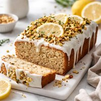 Yogurt Lemon Nut Cake