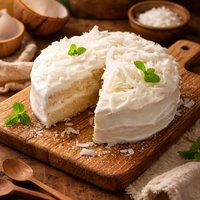 Young Coconut Cake