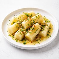 Yucca with Garlic Mojo