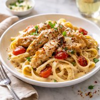 Yuk Chicken Fettuccini