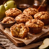 Yum Yum Pear Muffins