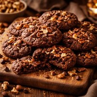 Yum Yums Chocolate Nut Cookies