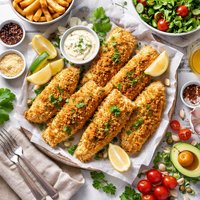Yummy and Easy Crumbed Fish