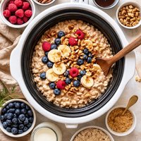 Yummy and Super Easy Crock Pot Oatmeal