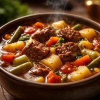 Yummy Beefy Vegetable Soup