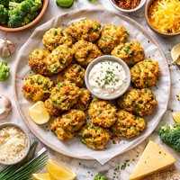 Yummy Broccoli Cheddar Cheese Nuggets