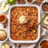 Yummy Caramel Apple Cinnamon Dump Cake