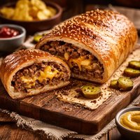 Yummy Cheeseburger Loaf