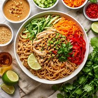 Yummy Chinese Cold Noodles for Peanutbutter Lovers