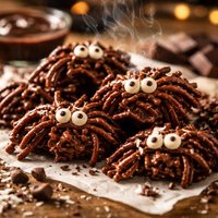 Yummy Chocolate Spiders