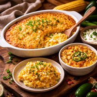 Yummy Corn Pudding with Variations