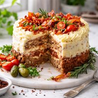 Yummy Meat Cake