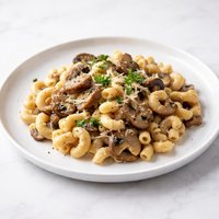 Yummy Mushroom Macaroni and Cheese