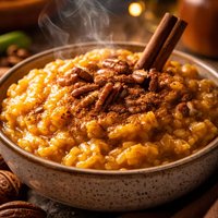 Yummy Pumpkin Rice Pudding