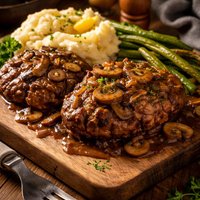 Yummy Salisbury Steak