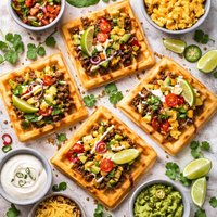 Yummy Tex Mex Waffles