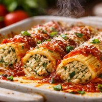 Yummy Tofu Manicotti