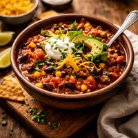 Yummy Veggie or Turkey Chili