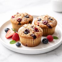 Yummy Yogurt Berry Muffins