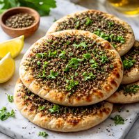 Zahtar or Za Atar Pita
