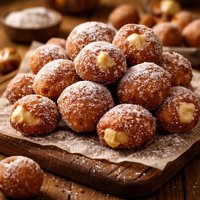 Zeppole Fried Italian Doughnuts