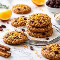 Zesty Oatmeal Raisin Cookies