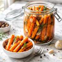 Zesty Pickled Carrots