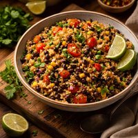 Zesty Rice and Bean Salad