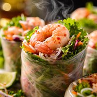 Zesty Shrimp Salad Rolls Rsc