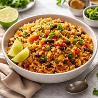 Zesty Spanish Rice Low Fat