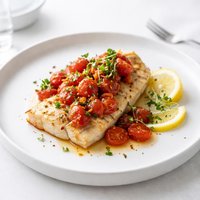Zesty Tomato Garlic Fish