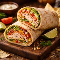 Zesty Turkey Wrap