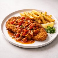 Zigeunerschnitzel Gypsy Schnitzel