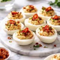 Zippy Deviled Eggs