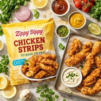 Zippy Dippy Chicken Strips to Bake or Fry