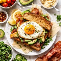 Zippy Fried Egg Sandwich