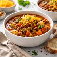 Zippy Hamburger Soup