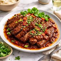 Zippy Sweet Sour Beef Brisket