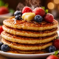 Zone Style Flourless Pancakes