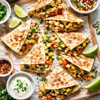 Zucchini and Tuna Quesadillas