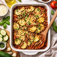 Zucchini Beef Bake Scd